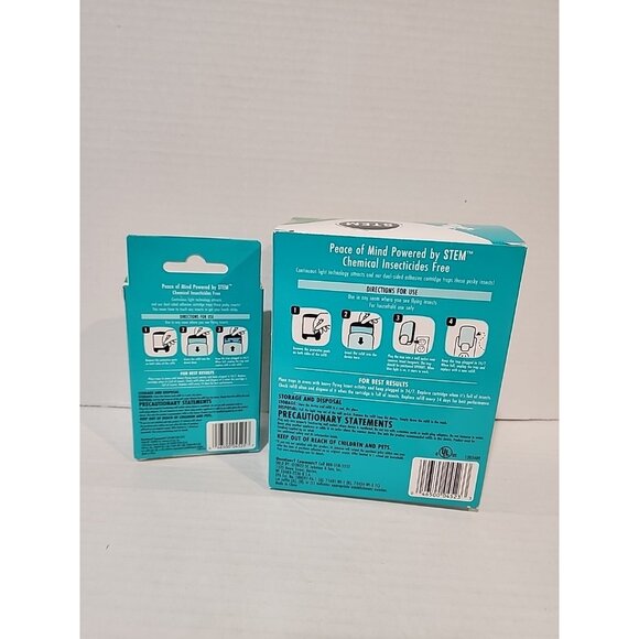 STEM Insect light Trap Set with 3 refills  attracts and traps flying bug insects - Picture 2 of 2